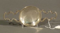 George II Silver Punch Strainer